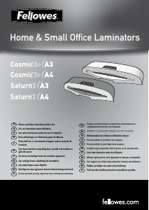 Bruksanvisning Fellowes Saturn 2 A3 Laminator
