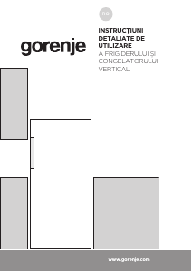 Manual Gorenje RB391PW4 Frigider