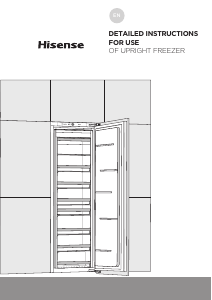 Manual Hisense FIV276N4AW1 Freezer