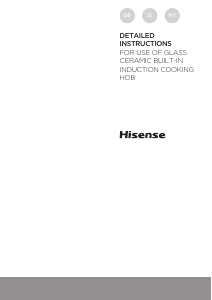 Manual Hisense I8433C Hob