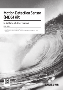 Handleiding Samsung MCR-SMD Bewegingsmelder
