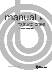 Manual de uso Balay 3KFE768GI Frigorífico combinado