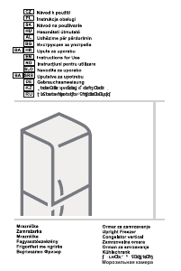 Manual Gorenje F6171CW Congelator