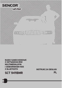 Instrukcja Sencor SCT 9411BMR Radio samochodowe
