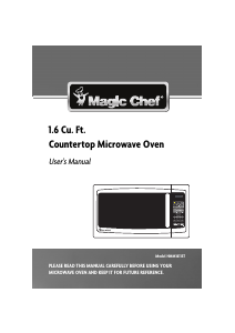 Manual de uso Magic Chef HMM1611W Microondas