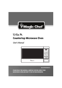 Manual Magic Chef MCM1310B Microwave