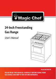 Manual de uso Magic Chef MCSRG24S Cocina