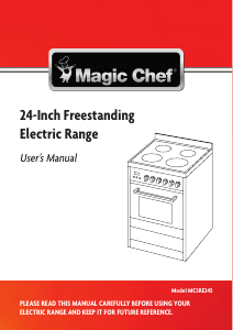Handleiding Magic Chef MCSRE24S Fornuis
