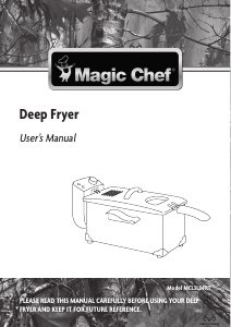 Manual de uso Magic Chef MCL3LDFRT Freidora
