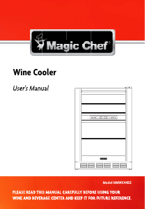 Manual Magic Chef HMWC44DZ Wine Cabinet