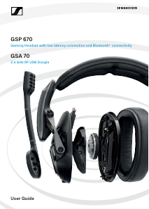 Manual Sennheiser GSP 670 Headset