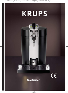 Mode d’emploi Krups VB700800 BeerTender Système de tireuse