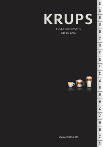 Mode d’emploi Krups YY3070FD Machine à expresso