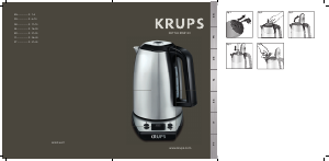 Manual de uso Krups BW314010 Hervidor