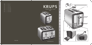 Manual de uso Krups KH311010 Tostador