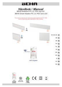 Manual Beha LV 5 Wifi Heater