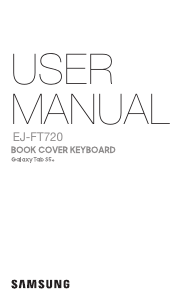 Manual Samsung EJ-FT720 Tastatură