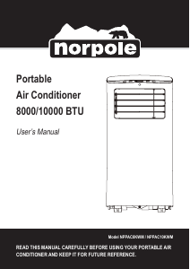 Handleiding Norpole NPPAC10KWM Airconditioner
