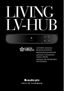 Manual de uso Audio Pro Living LV-Hub Reproductor multimedia