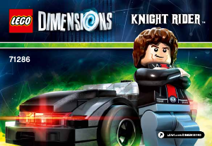 Handleiding Lego set 71286 Dimensions Knight Rider fun pack