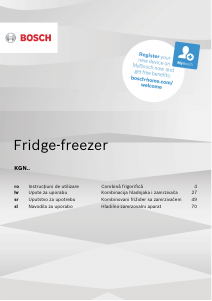 Manual Bosch KGN49XIEA Combina frigorifica