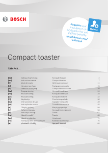 Manual Bosch TAT4P420 Toaster