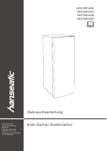 Bedienungsanleitung Hanseatic HKS12851A2S Kühlschrank