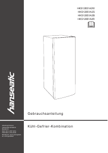 Manual Hanseatic HKS12851A2R Refrigerator
