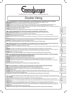 Brugsanvisning Emmaljunga Double Viking Klapvogn