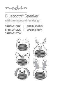 Εγχειρίδιο Nedis SPBT4110BK Ηχείο