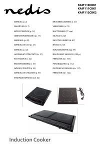 Mode d’emploi Nedis KAIP112CBK2 Table de cuisson