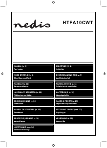 Manuale Nedis HTFA10CWT Termoventilatore