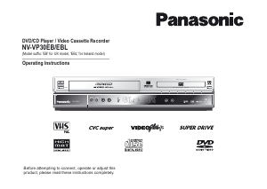 Handleiding Panasonic NV-VP30EB DVD-Video combinatie