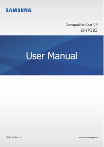 Manuale Samsung EI-YP322 Gamepad