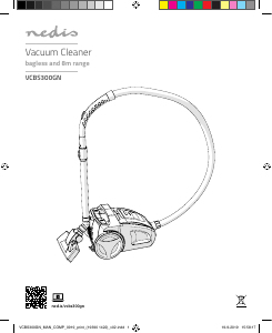 Mode d’emploi Nedis VCBS300GN Aspirateur