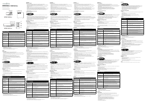 Bruksanvisning Nedis SPBT2000GY Högtalare