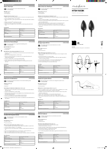 Bedienungsanleitung Nedis HTSH10CBK Schuhtrockner