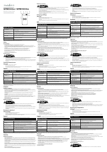 Bedienungsanleitung Nedis WPBK5000BK Ladegerät