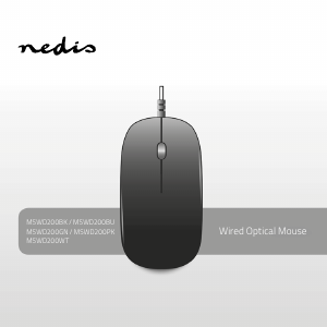 Manual Nedis MSWD200BK Mouse