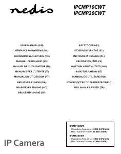 Kasutusjuhend Nedis IPCMP10CWT IP-kaamera