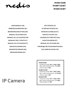 Mode d’emploi Nedis IPCMS10CBK Caméra IP