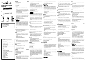 Bedienungsanleitung Nedis HTCO10FWT Heizgerät