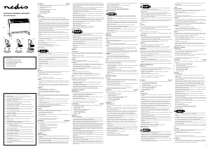 Руководство Nedis HTCO20FWT Обогреватель