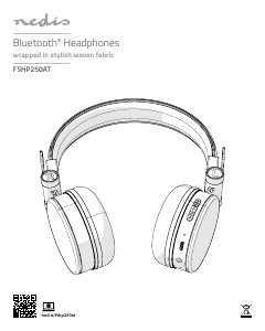 Instrukcja Nedis FSHP250AT Słuchawki