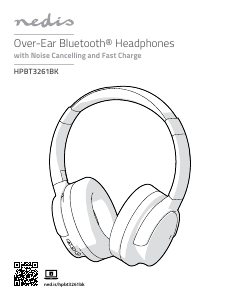 Εγχειρίδιο Nedis HPBT3261BK Ακουστικά