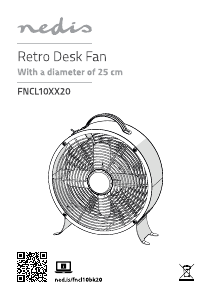 Manual Nedis FNCL10CR20 Ventilator