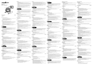 Руководство Nedis FNDK1GY10 Вентилятор