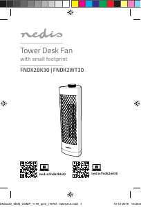 Manual Nedis FNDK2BK30 Ventilator