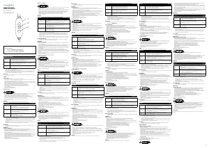 Mode d’emploi Nedis PEBL120CWT2 Couverture électrique