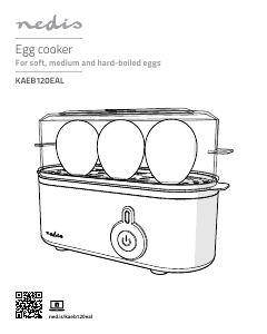 Manual de uso Nedis KAEB120EAL Cocedor de huevos